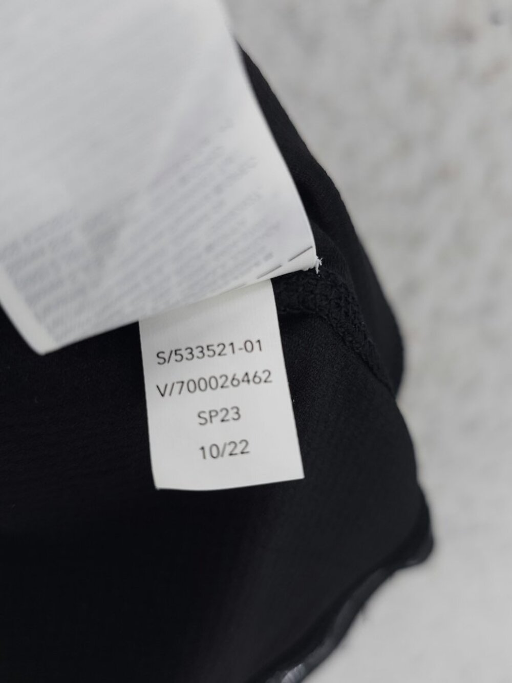 NWT ATHLETA Black Fairway Pleated Skort Size SMALL - Picture 8 of 8